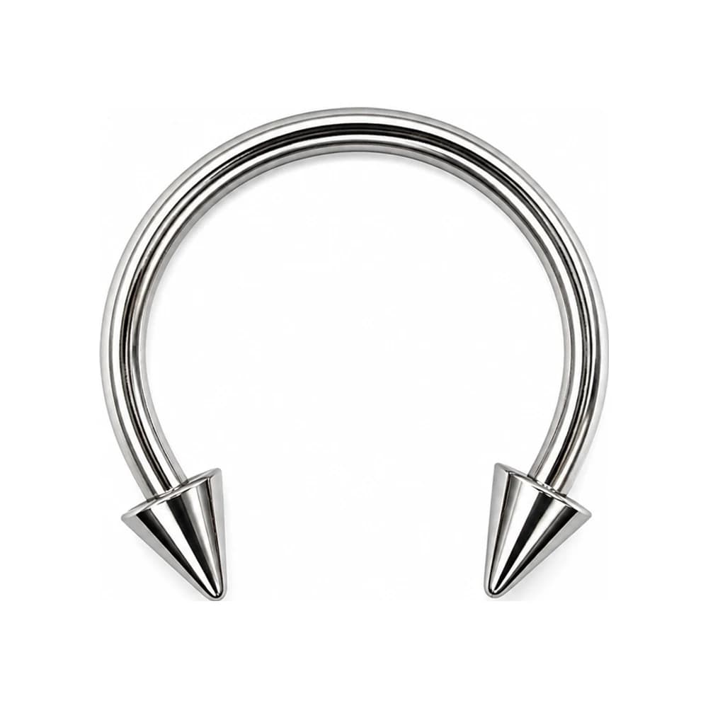 CIRCULAR BARBELL - PLATEADO