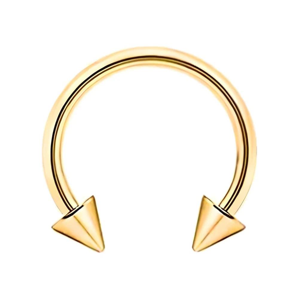 CIRCULAR BARBELL SPIKE COLOR