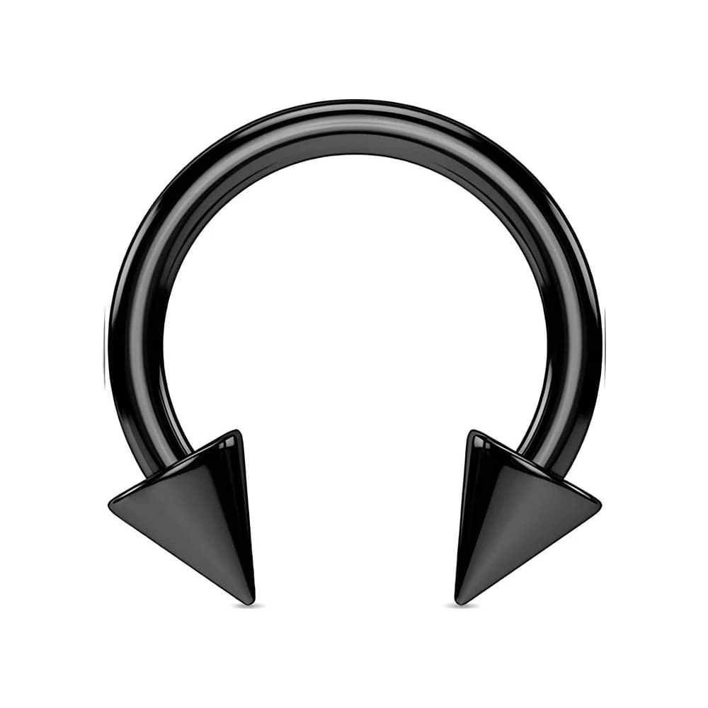 CIRCULAR BARBELL SPIKE COLOR