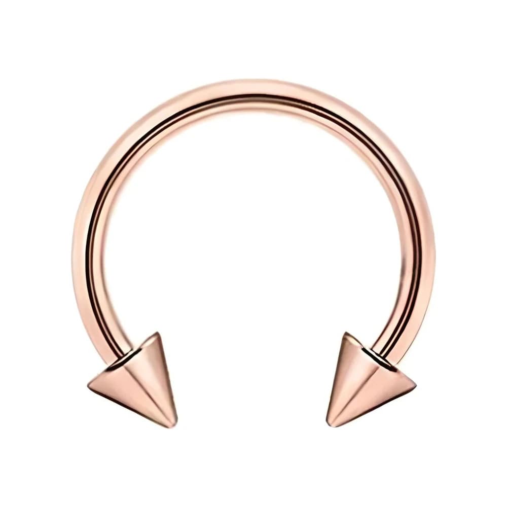 CIRCULAR BARBELL SPIKE COLOR