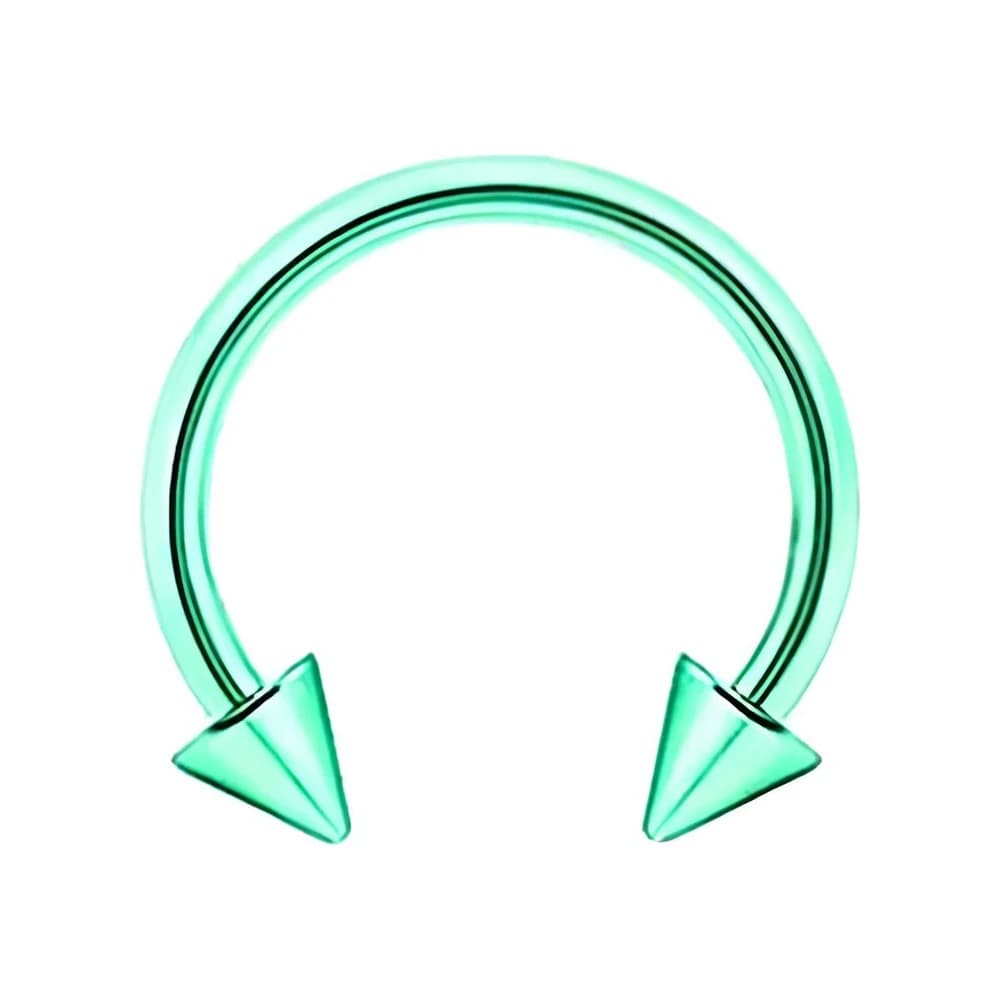 CIRCULAR BARBELL SPIKE COLOR