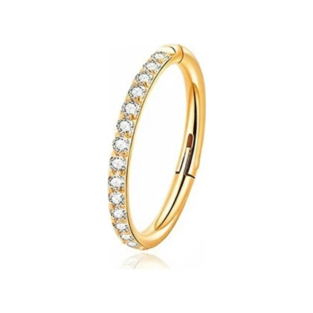 CLICKER HOOP INFINITY TITANIUM