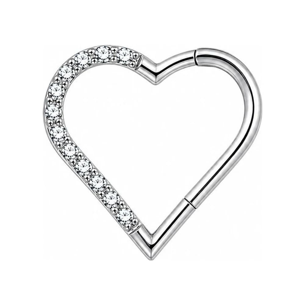 CLICKER HEART TITANIUM - PLATEADO