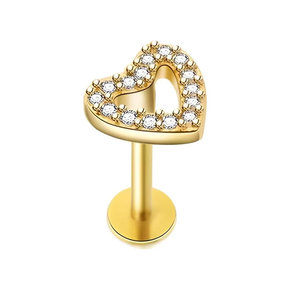 LABRET HEART SHINE