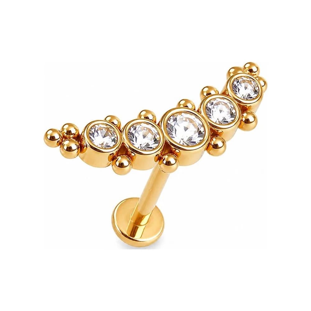 LABRET CLUSTER BALL SHINE