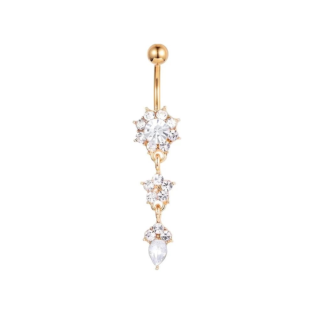 NAVEL FLOWER DANGLE