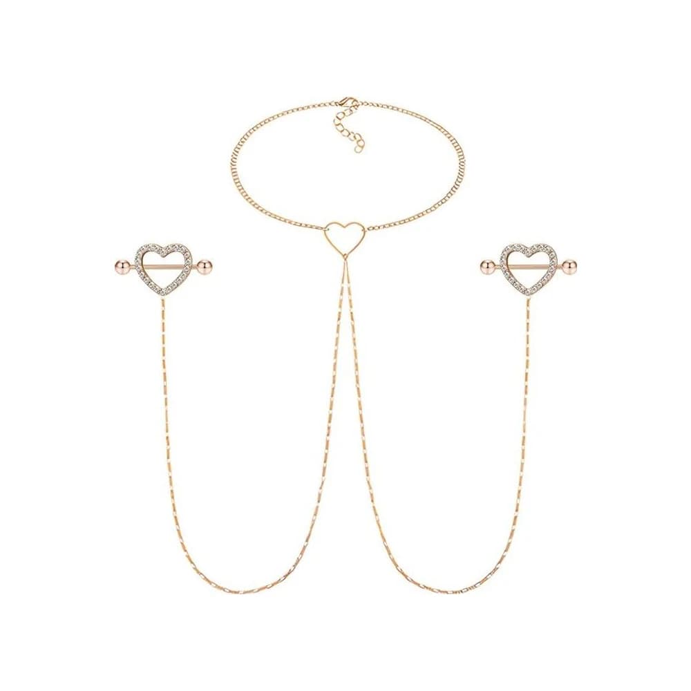 NIPPLE HEART CHAIN