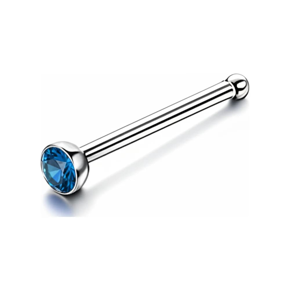 NOSE STUD BONE DIAMOND