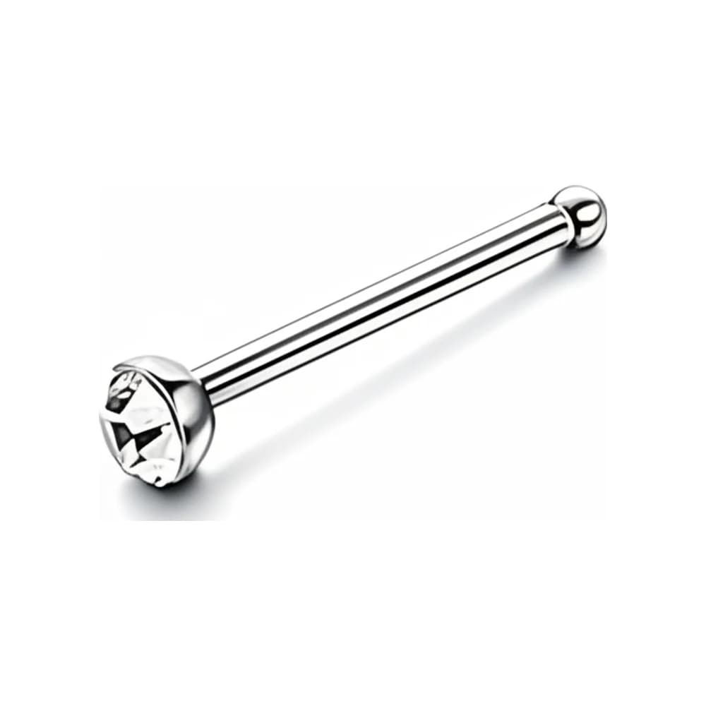 NOSE STUD BONE DIAMOND