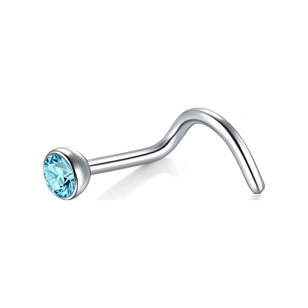 NOSE STUD HOOK SHINE BASIC