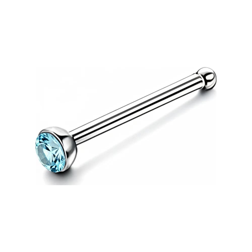 NOSE STUD BONE DIAMOND