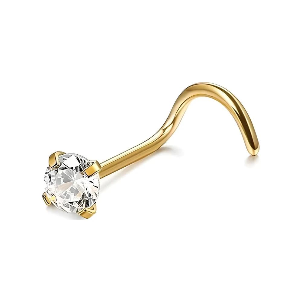 NOSE STUD HOOK SHINE