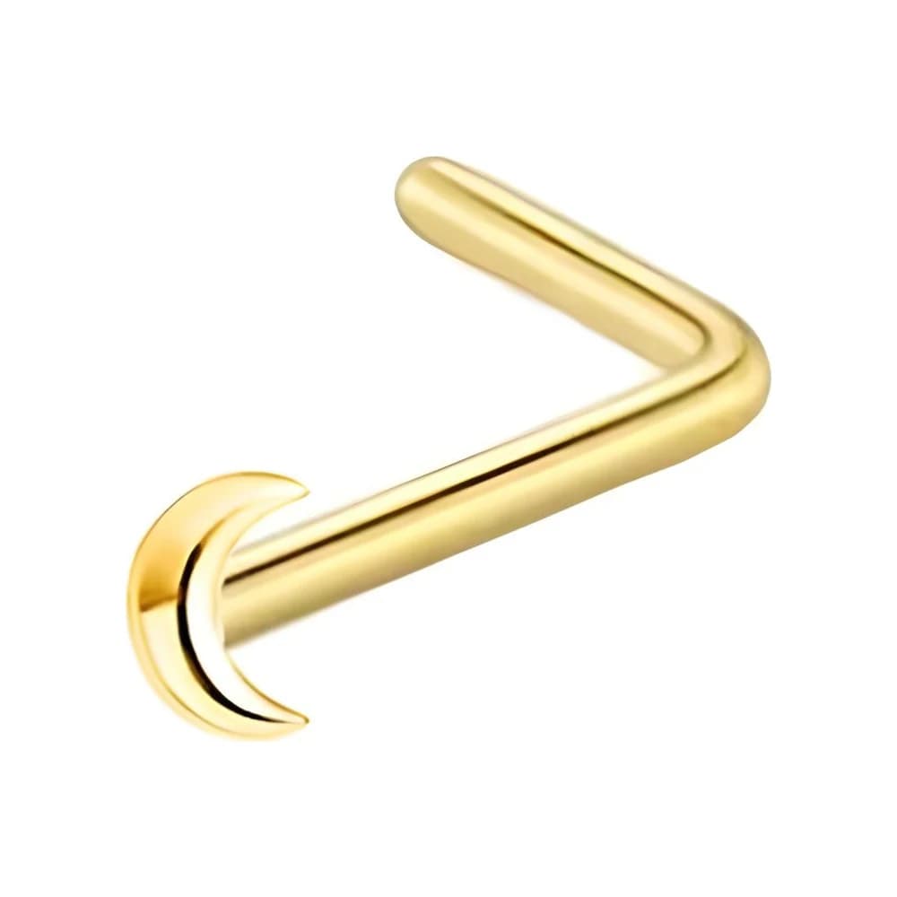 NOSE STUD L MINI MOON
