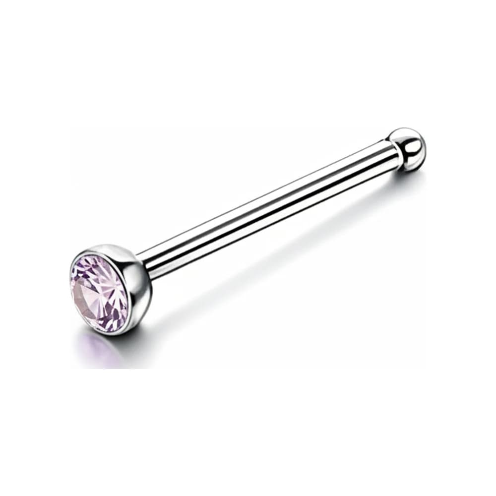 NOSE STUD BONE DIAMOND