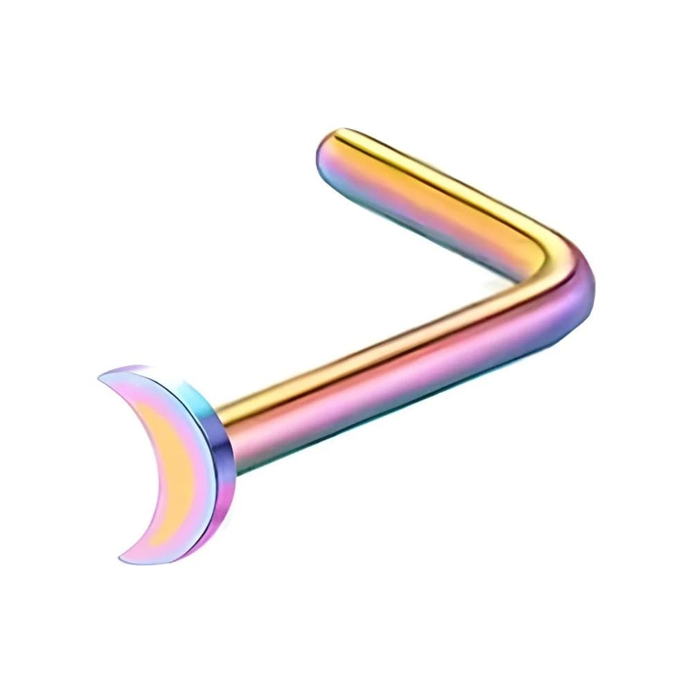 NOSE STUD L MINI MOON