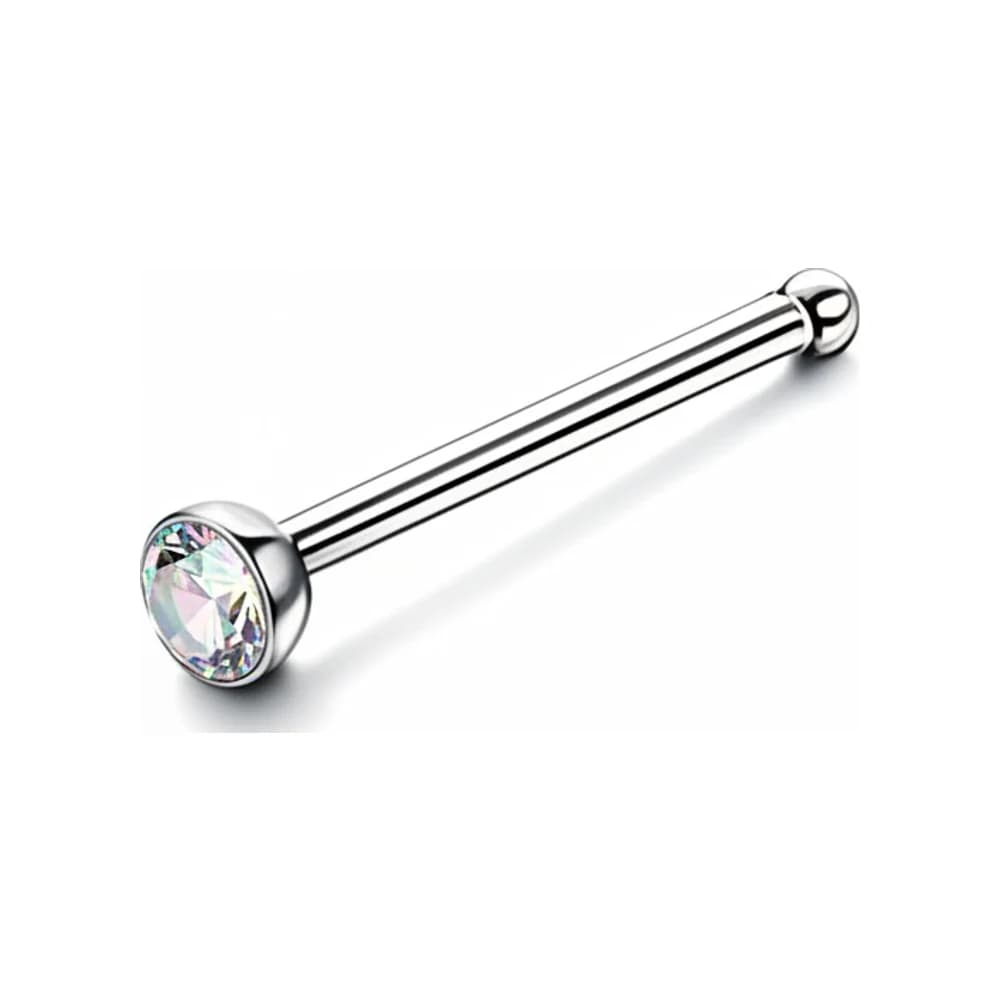 NOSE STUD BONE DIAMOND