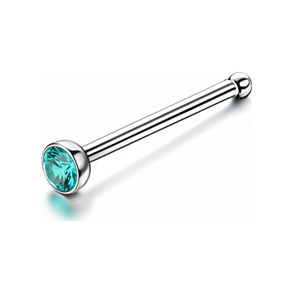 NOSE STUD BONE DIAMOND