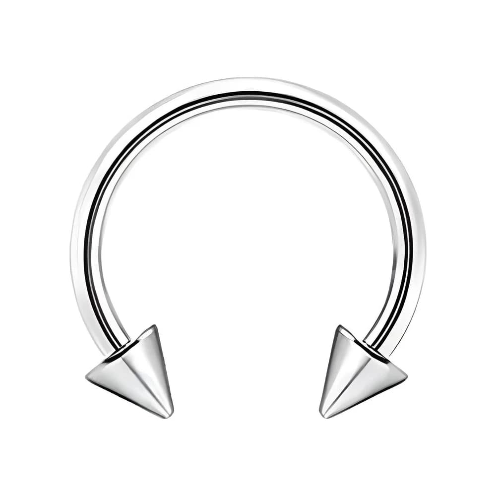 CIRCULAR BARBELL SPIKE COLOR